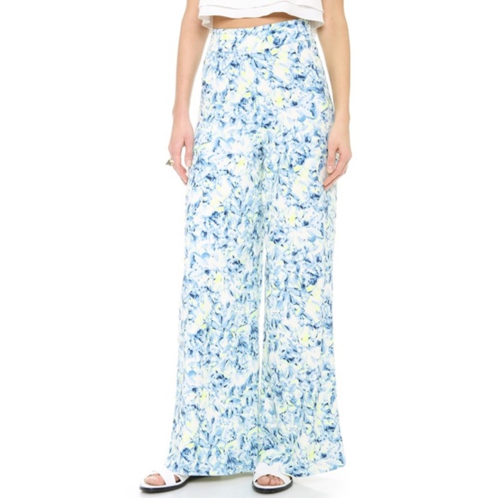 Lovers + Friends Willow Pants Abstract Floral